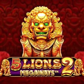 5 Lions Megaways 2 game by Pragmatic Play – logo hosted on Happyjokers Casino