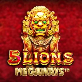 5 Lions Megaways game by Pragmatic Play – logo hosted on Happyjokers Casino