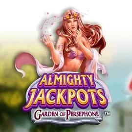 Almighty Jackpots: Garden of Persephone game by Novomatic – logo hosted on Happyjokers Casino