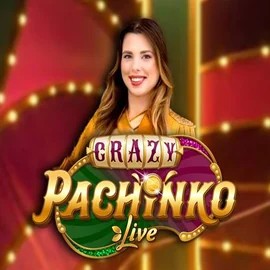 Crazy Pachinko online game logo by Evolution on happyjokers.dk