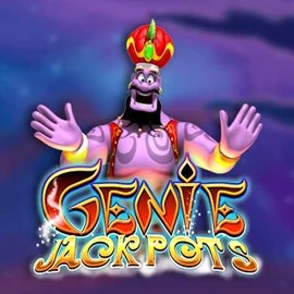 Genie Jackpots casino game by Blueprint Gaming – featured logo at Happyjokers Casino