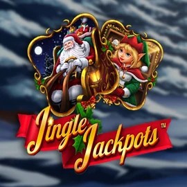 Jingle Jackpots logo by Dragon Gaming Happyjokers Casino