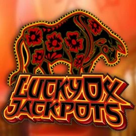Lucky Ox Jackpots slot icon by Rival, available at Happyjokers Casino