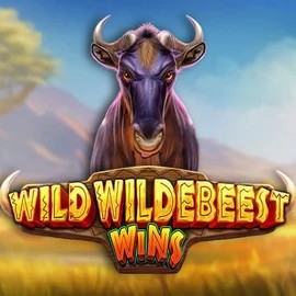 Wild Wildebeest Wins logo by Pragmatic Play at Happyjokers Casino