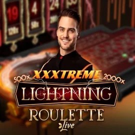 XXXtreme Lightning Roulette slot visual from Evolution available on happyjokers.dk